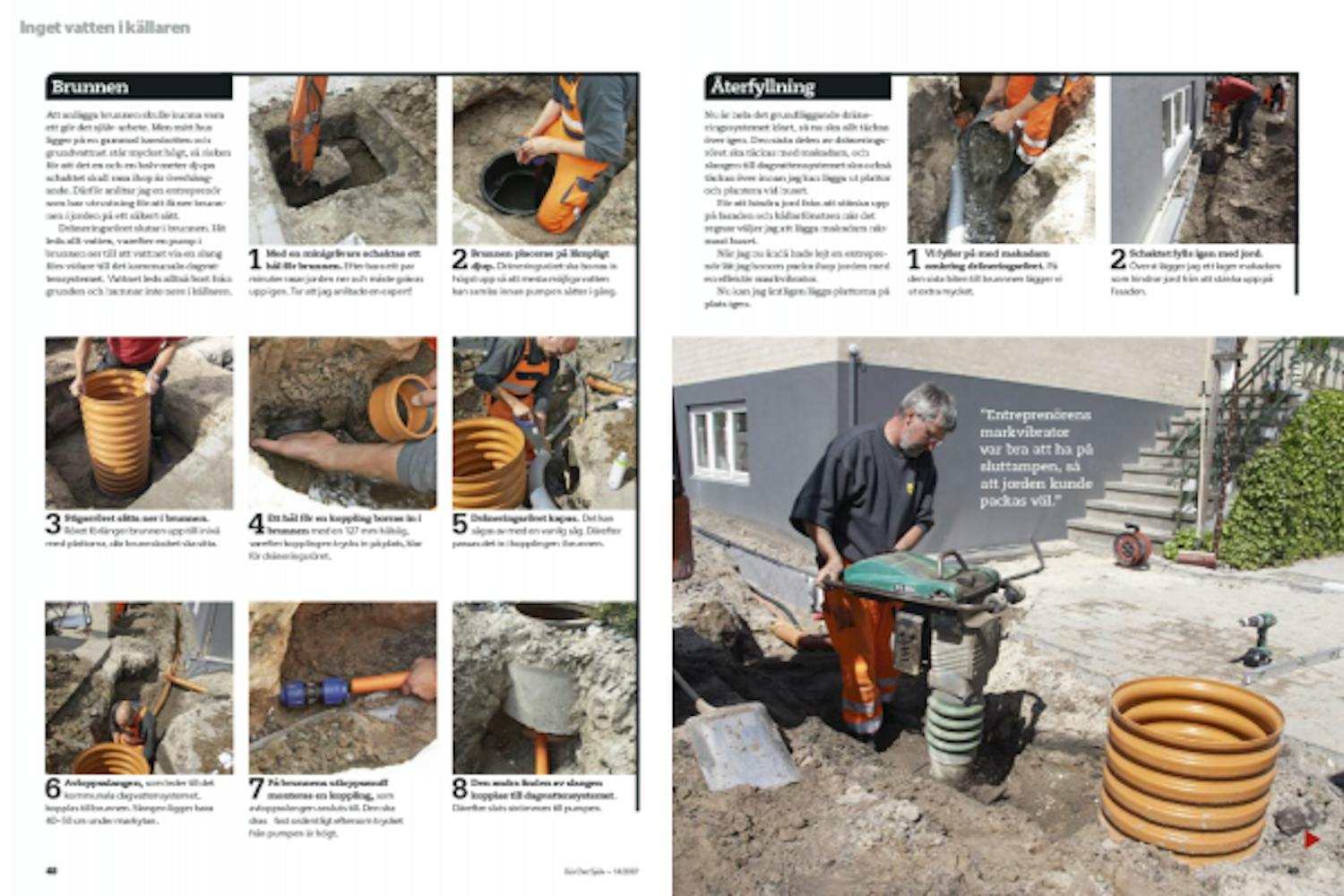 Dränering källare Dränering källare